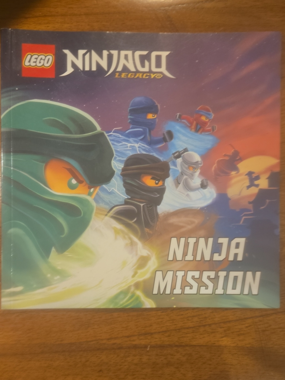 Lego Ninjago Legacy Ninja Mission - Green, Black, Blue, White, Orange, Purple